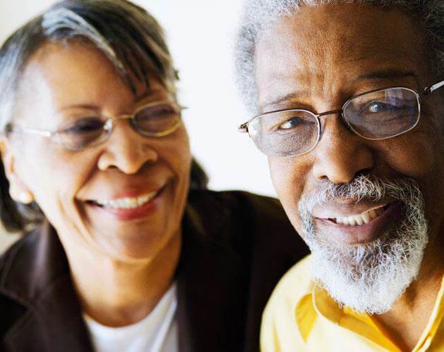 Smiling senior couple ready to explore Medicare plan options